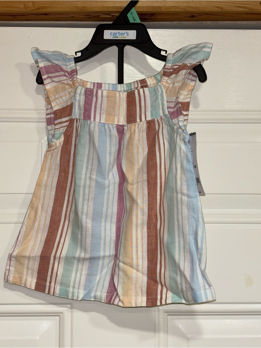 Carter's Pastel Multicolor Striped Dress